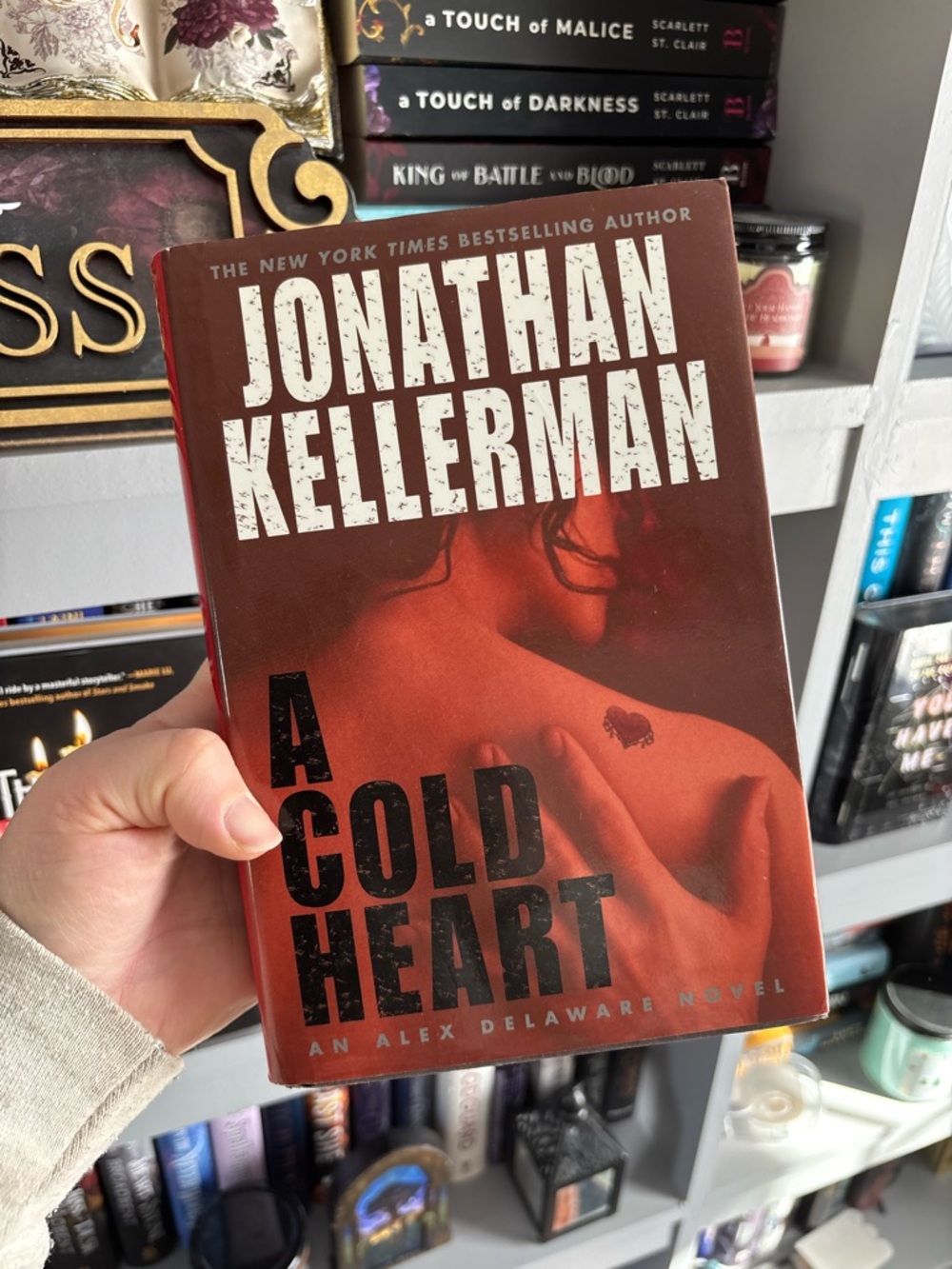 🖤 A Cold Heart by Jonathan Kellerman (Hardcover Book)